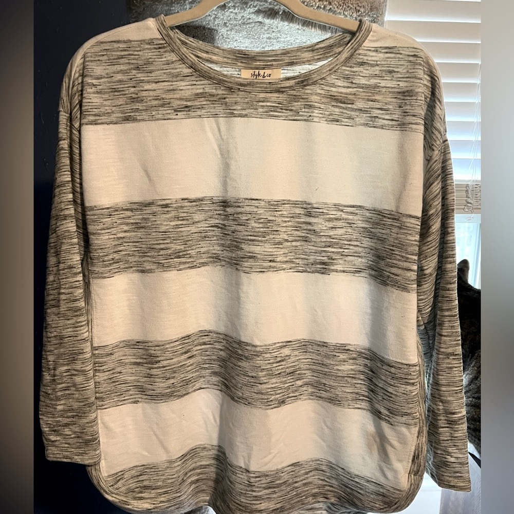 Long sleeve blouse